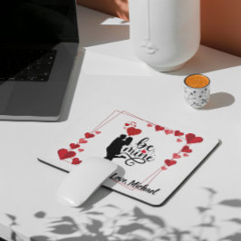 De Ratón Alfombrilla Personalizada Love Vibes
