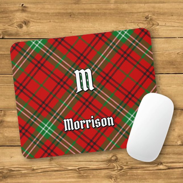 De Ratón Alfombrilla Roja Tartán Clan Morrison (Subido por el creador)