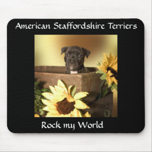 De Ratón Alfombrilla Staffordshire Bull Terrier Cachorro