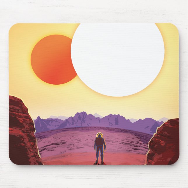 De Ratón “Kepler-16b” – Visions of the Future Alfombrilla p (Frente)