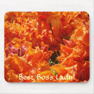 De Ratón MEJOR REGALO PARA JEFE Alfombrilla Azalea Rhodies