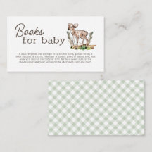 Acuarela Oh Deer Woodland Books para la Tarjeta pa
