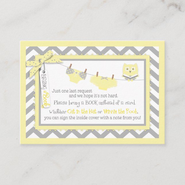 De Recepción Chevron Tutu Diaper Jumper Owen Trae una tarjeta d (Anverso)