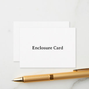 De Recepción Crea tu propia tarjeta personalizada simple cuadra