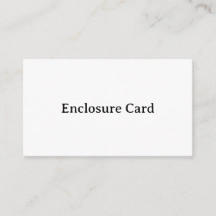 De Recepción Crea tu propia tarjeta personalizada simple cuadra