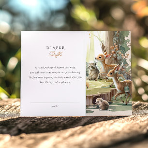 De Recepción La Hilaridad garantiza la tarjeta Diaper Raffle pa