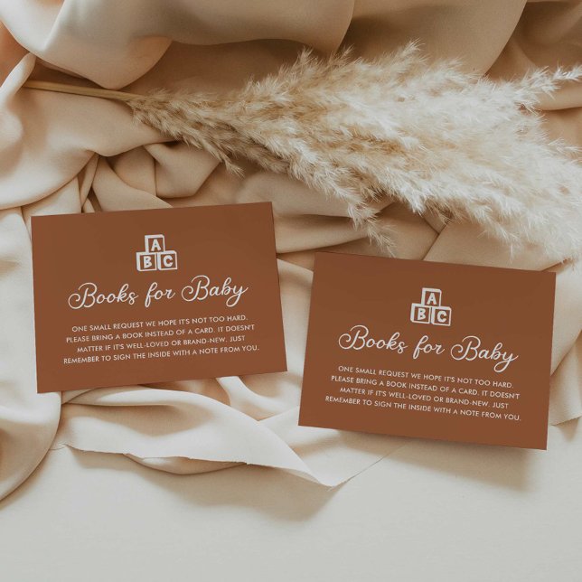 De Recepción Libros modernos para bebés con tarjeta (Modern Books for Baby Cards)