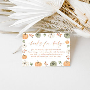 De Recepción Libros para tarjeta para bebé   Fall Pumpkin Baby 