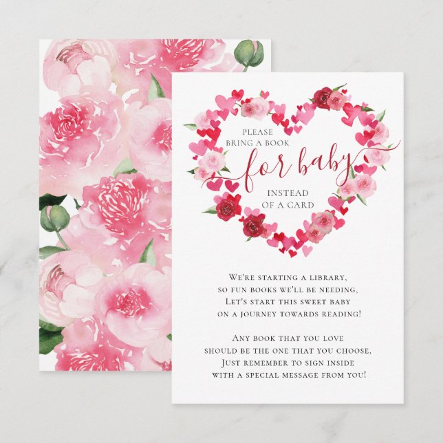 De Recepción Tarjeta Baby Shower para bebés (Anverso / Reverso)