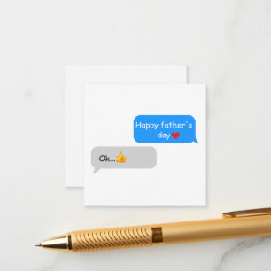 De Recepción Tarjeta divertida del Día del Padre para papá – Ta