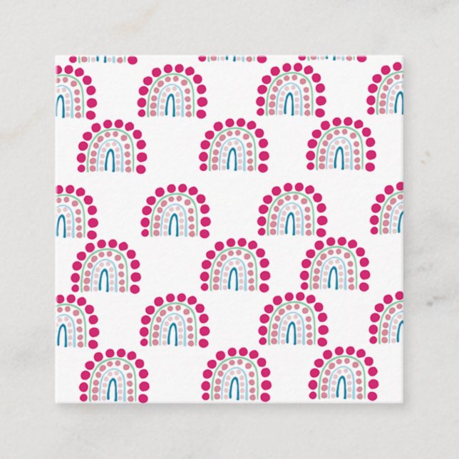 De Recepción Tarjeta favorita arco iris (Anverso)