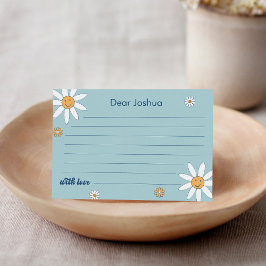 De Recepción Tarjeta HIPPIE DAZE Blue Time Capsule