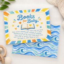 Tarjeta insertable Aquí viene el hijo Libros para 