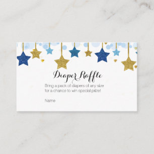 De Recepción Twinkle Twinkle Baby Shower - Tarjeta Raffle Diape