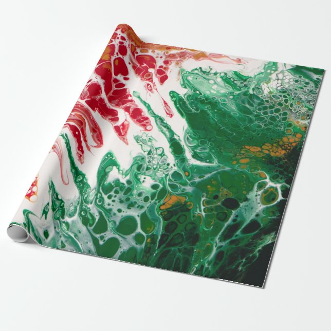 De Regalo Ambiguos Navidades envuelven papel (Desenrollado)