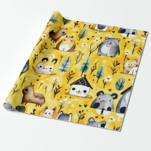 De Regalo Animales pequeños regalos ideas Papel envuelto