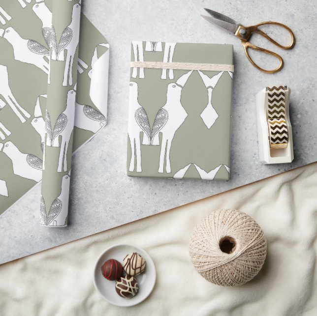 De Regalo Ave Javan Mina - Papel envuelto (Artesanía)