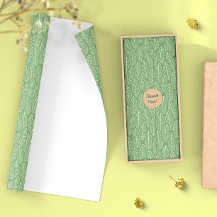 De Regalo Banana tropical deja papel verde para envolver