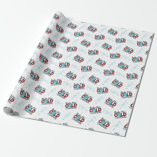 De Regalo Bebé, está frío afuera envolviendo papel