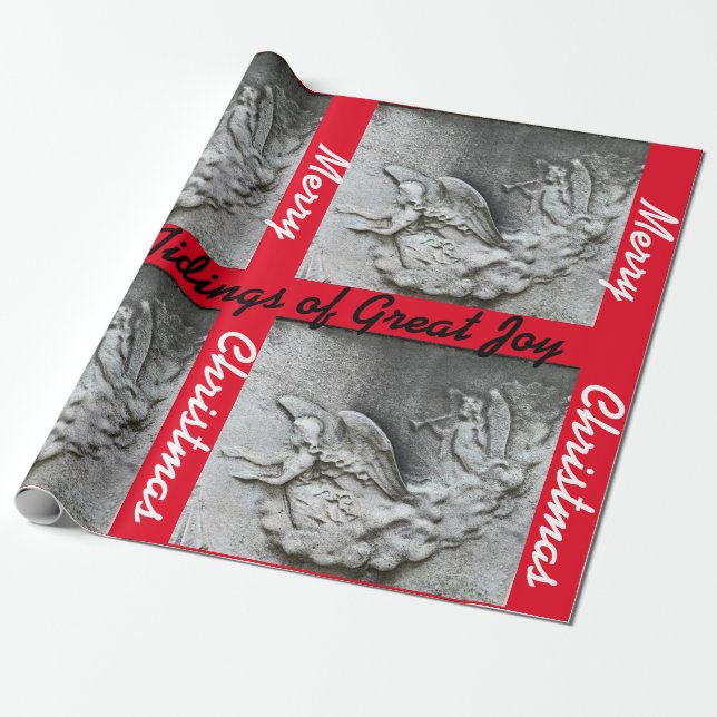 De Regalo Buenas Mareas Gran Alegría Feliz Feliz Papel Angel (Desenrollado)