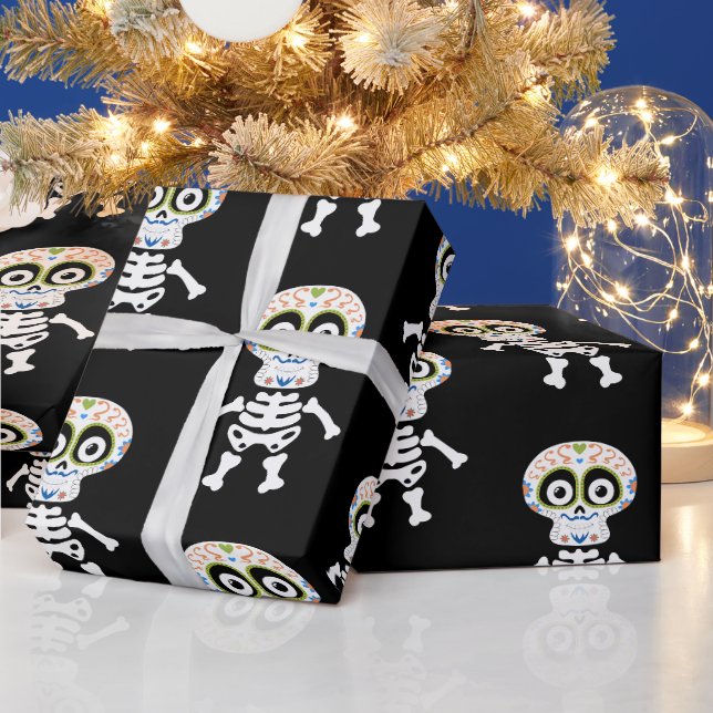 De Regalo Cuto esqueleto impreso Halloween Papel envuelto (Vacaciones)