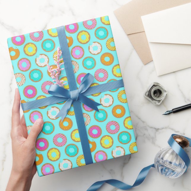 De Regalo Delicioso postre Donuts Papel envuelto (Regalar)
