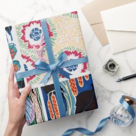 De Regalo Diseño floral colorido arte nuevo papel envolvente