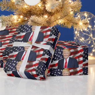 DE REGALO DONALD TRUMP NAVIDADES ENVÍAN PAPEL