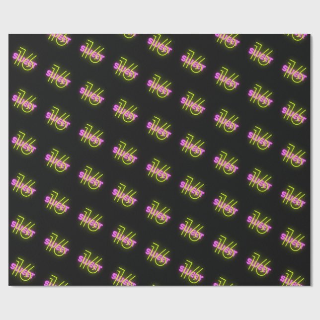 De Regalo Dulce especial 16 Papel para envolver (Superficie plana)