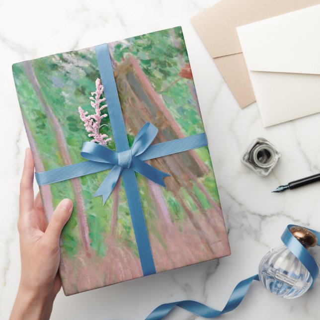 De Regalo Famoso Claude Monet pintando papel envuelto (Regalar)