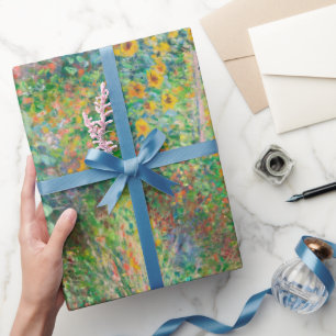 De Regalo Famoso Claude Monet pintando papel envuelto