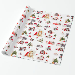 De Regalo Feliz Navidad Gatitos 2 Papel envuelto