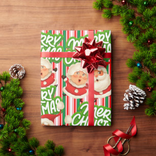 De Regalo Feliz Navidad Sr. Claus Papel envuelto
