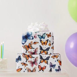 De Regalo Flores pequeñas albergan animales Papel envuelto