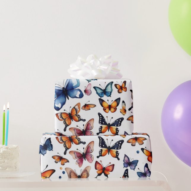 De Regalo Flores pequeñas albergan animales Papel envuelto (Regalos de fiesta)