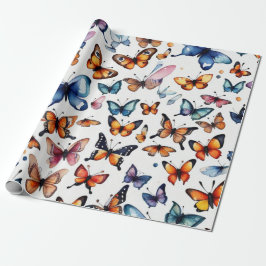 De Regalo Flores pequeñas albergan animales Papel envuelto