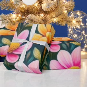De Regalo Flores rosas adorables Papel envuelto