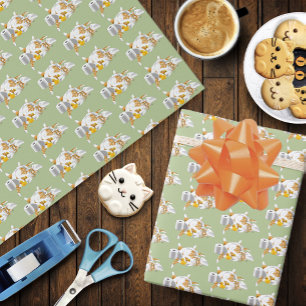 De Regalo Gato Naranja Jengibre Papel Higiénico Divertido Ve