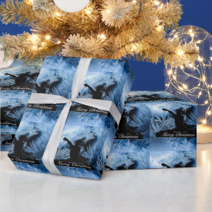 De Regalo Gimnasia "Feliz Navidad" Papel envuelto congelado