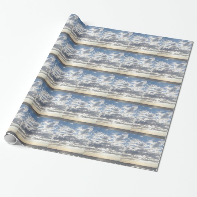 De Regalo Hermosas nubes envueltas en papel (Desenrollado)