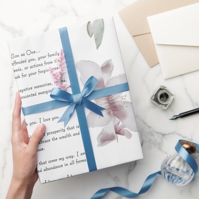 De Regalo "Ho'oponopono Rezo envuelto papel (Regalar)