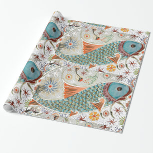 De Regalo Koi Fish Art , Papel envuelto