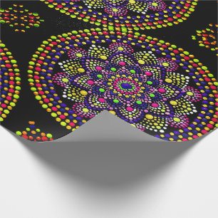 De Regalo Mandala colorida - Papel envuelto