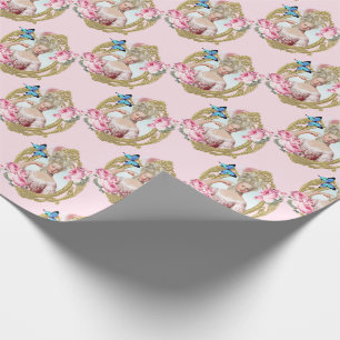 De Regalo Marie Antoinette Portrait Envolver papel Rosa