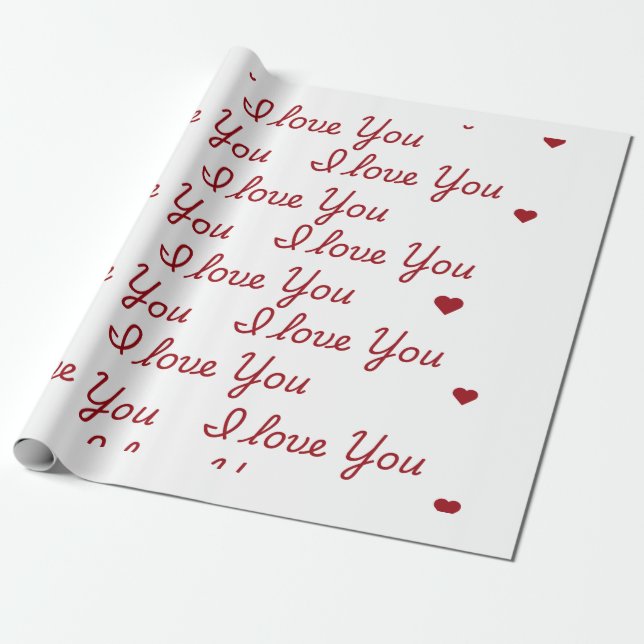 De Regalo Me Encanta Envolver Papel (Desenrollado)