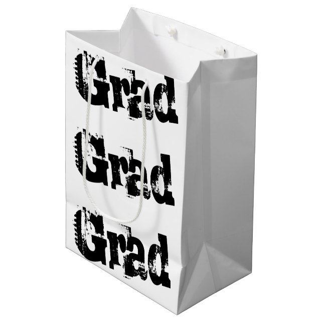 De Regalo Mediana Bolsa Grad Gift (Angulo Anverso)