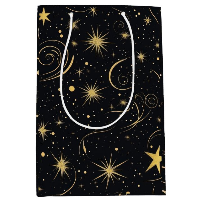 De Regalo Mediana Bolsa Starry Night Gift (Anverso)