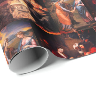 De Regalo Misterios alegres Navidades envolviendo papel
