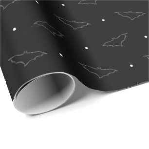 De Regalo Murciélagos en papel negro_denso