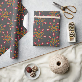 De Regalo Navidades del Boho envuelven papel